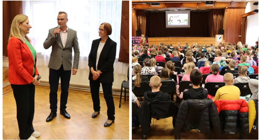 Uczniowie spotkali się z autorką Agnieszką Mielech