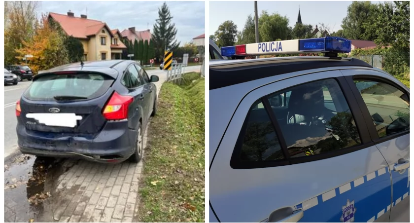 Uderzył w forda i uciekł – Sprawcy kolizji szuka policja i poszkodowana