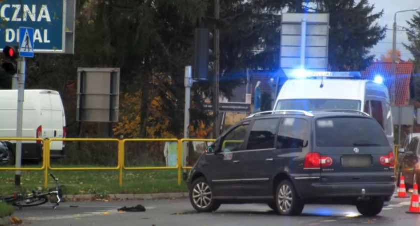 W drodze do pracy udzielił pomocy potrąconemu rowerzyście