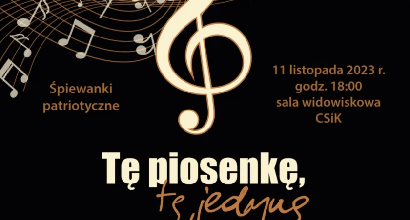 „Tę piosenkę, tę jedyną” wspólnie zaśpiewajmy!