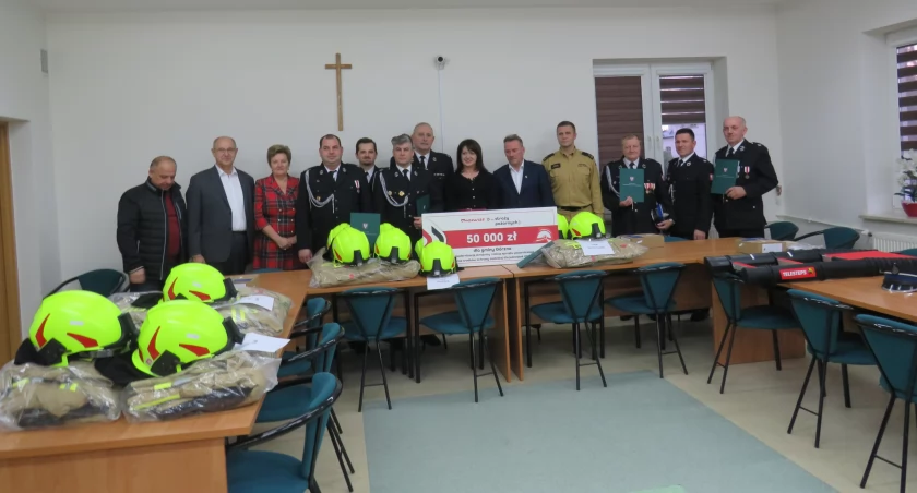 Ochotnicy z gminy Górzno z nowym sprzętem 