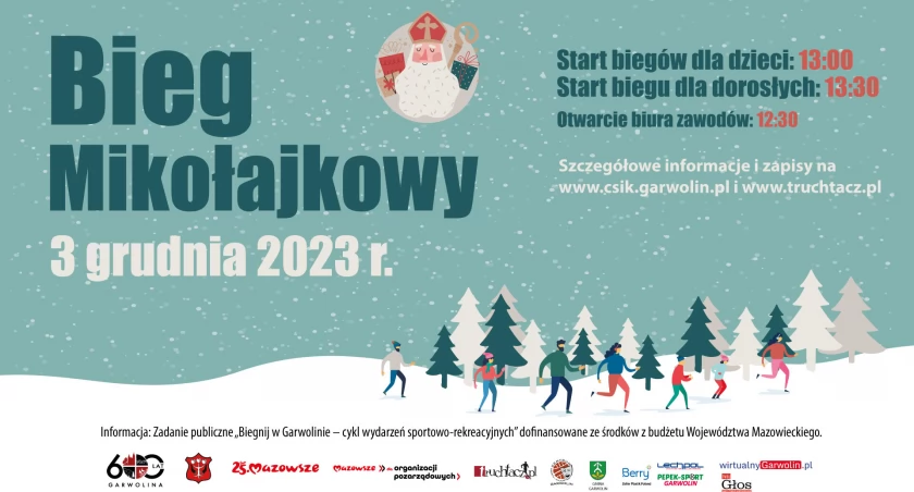 Bieg Mikołajkowy już w niedzielę!