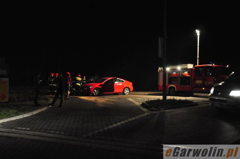 Garwolin: Zderzenie volvo i forda