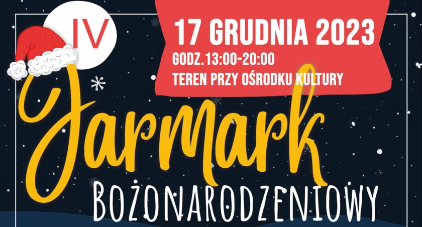 Jarmark Bożonarodzeniowy już w tę niedzielę! Będzie moc atrakcji!