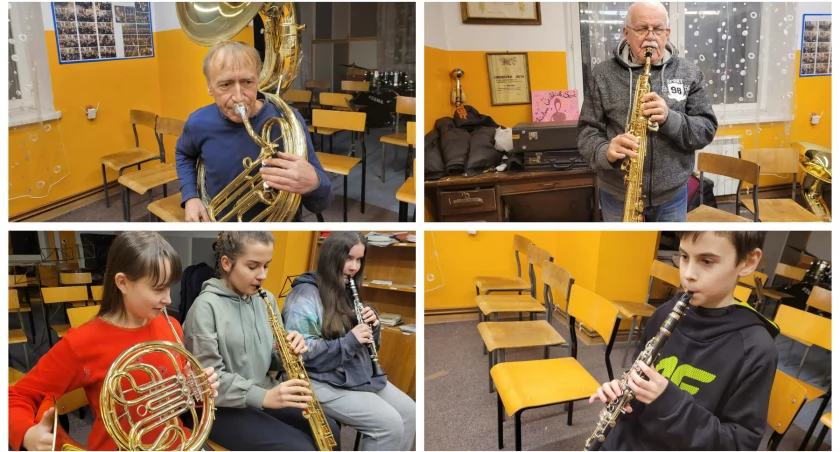 Nowe instrumenty dla orkiestry OSP Garwolin