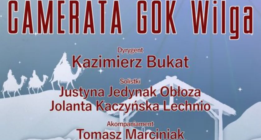 Chór Camerata z koncertem kolęd w Maciejowicach
