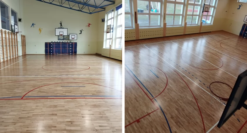 Sala gimnastyczna przeszła gruntowną przemianę