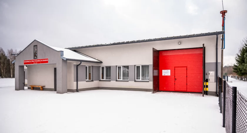 Ochotnicy mają nowa bramę 