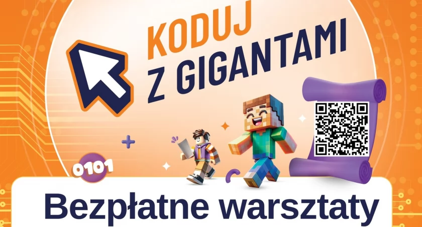Bezpłatne warsztaty Koduj z Gigantami znowu w Garwolinie