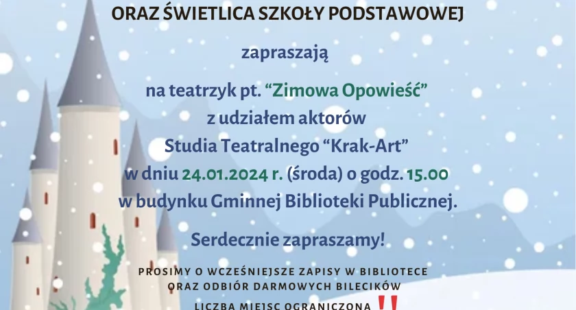 Zimowa opowieść w Górznie