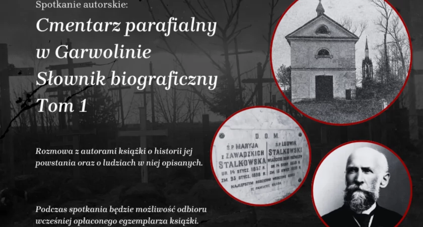 Spotkaj się z autorami publikacji o cmentarzu w Garwolinie!