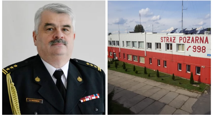 Zmiany w straży pożarnej! Komendant Tuszowski żegna się z Garwolinem