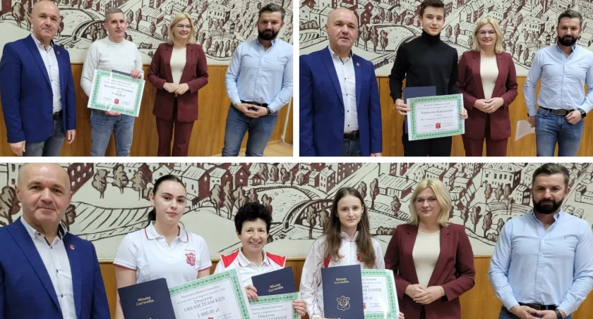 Burmistrz przyznała stypendium i nagrody