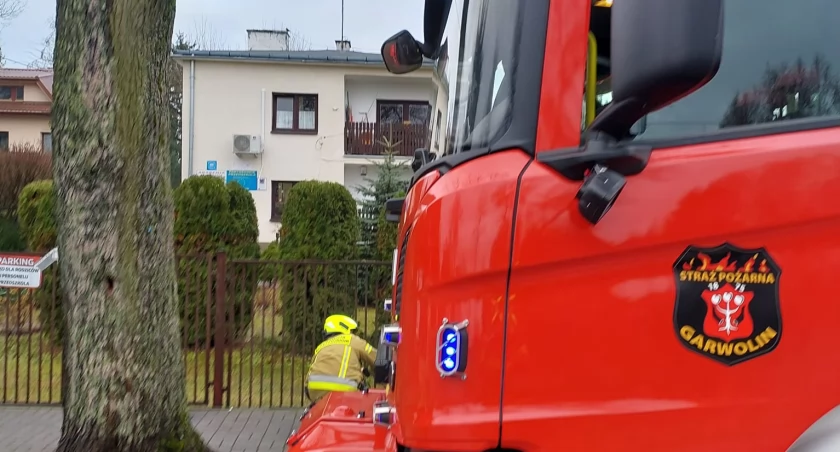 Budynek przedszkola podtopiony