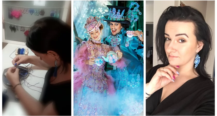Nasza mieszkanka w projekcie Soutache Fairytales - baśnie pisane sutaszem