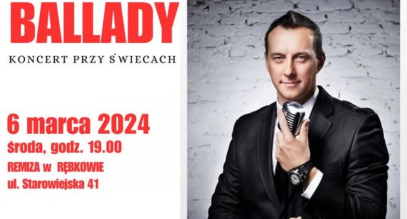 Koncert przy świecach w Rębkowie