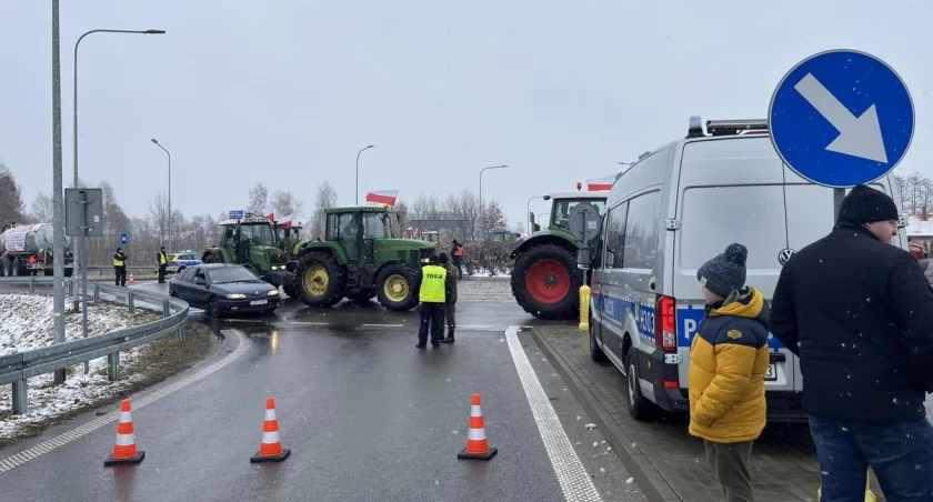 Cztery dni utrudnień! Rolnicy wznawiają protest! Planują zablokować S17!
