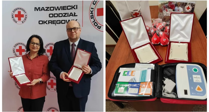 Defibrylator za promowanie krwiodawstwa
