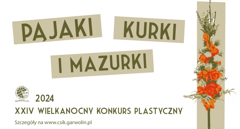 Pająki, kurki i mazurki – XXIV Wielkanocny Konkurs Plastyczny