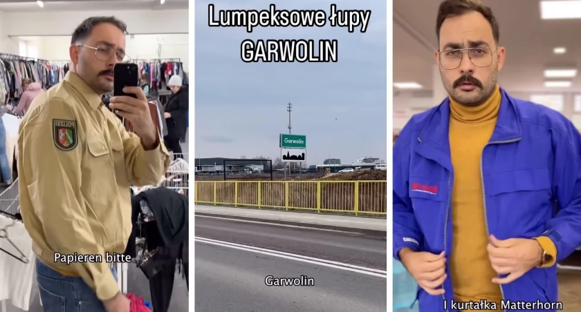 Król lumpeksów nagrał rolkę z Garwolina! LINK