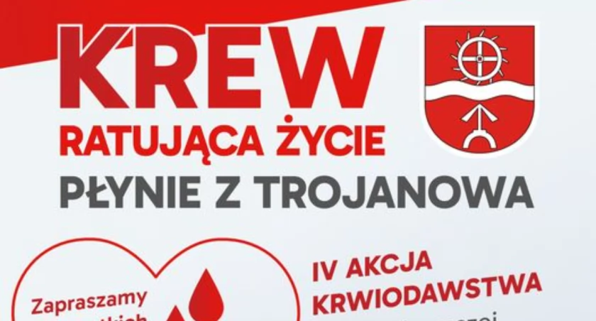 Krew popłynie z gminy Trojanów