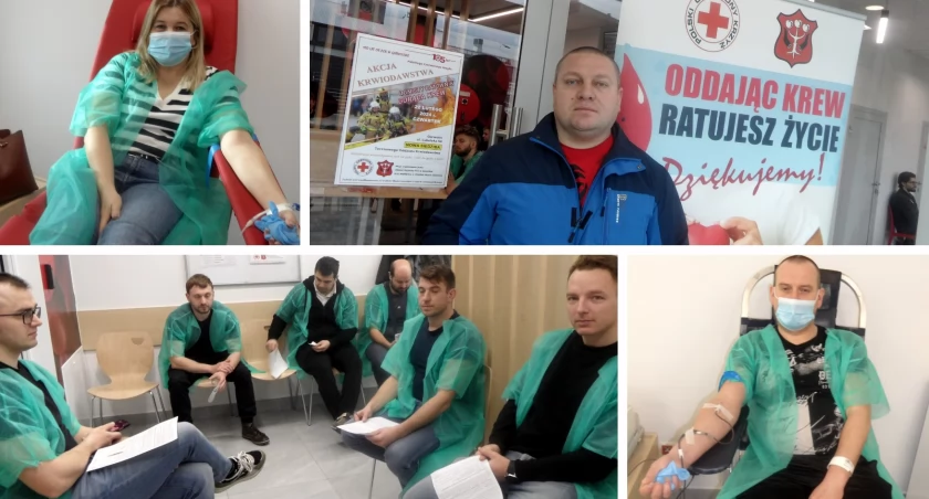 Strażacy oddali krew w ukłonie dla PCK
