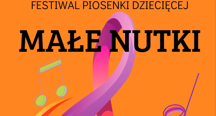 Małe Nutki wkraczają na scenę! Festiwal Piosenki Dziecięcej w CSiK