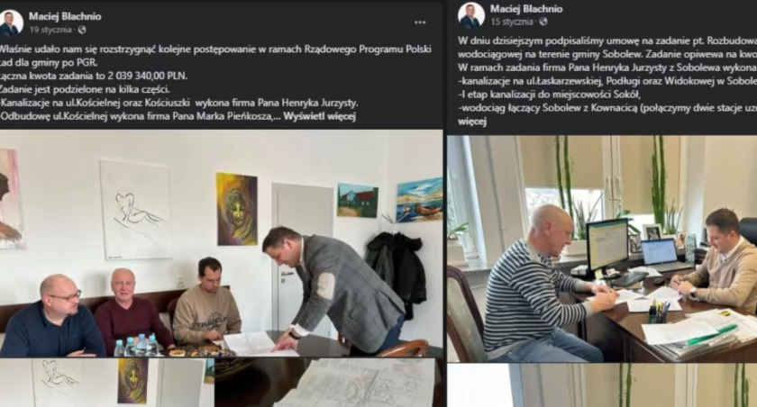 Mieszkaniec pyta, kandydatka podchwytuje, wójt odpowiada