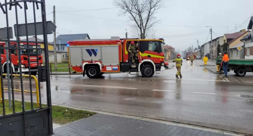 Uszkodzenie gazociągu i ewakuacja mieszkańców