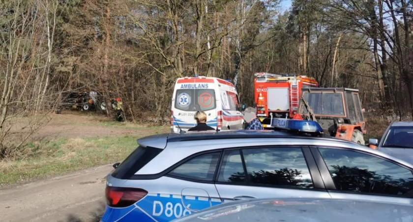 Śmierć przy wycince drzewa – Nie żyje mieszkaniec naszego powiatu