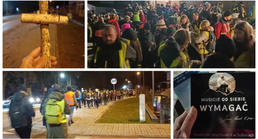 W modlitewnym skupieniu pokonają minimum 40 km - Wyruszyła Ekstremalna Droga Krzyżowa