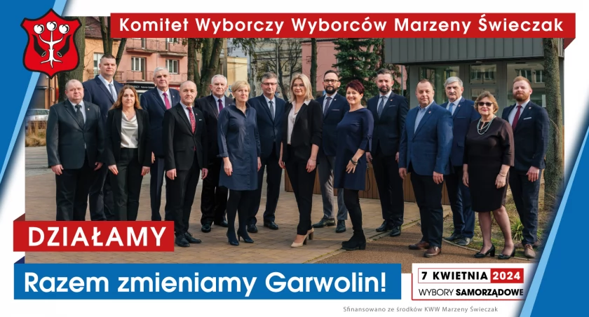 Razem zmieniamy Garwolin! Sprawdź, kto może być Twoim radnym