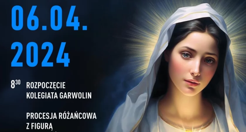 W pierwszą sobotę kwietnia zapraszają całe rodziny do modlitwy