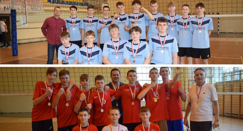 Siatkarze z powiatu garwolińskiego na podium!