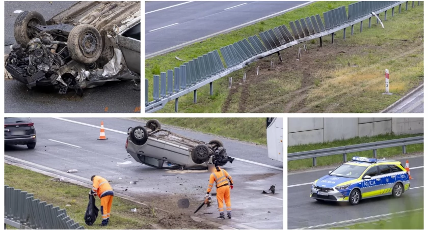 Ze szpitala do aresztu – Pijany 28-latek spowodował wypadek na S17