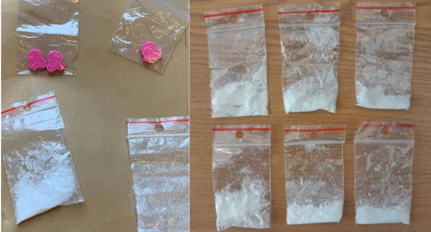Zabezpieczyli amfetaminę, metaamfetaminę, MDMA i marihuanę – Policja zatrzymała trzech mężczyzn