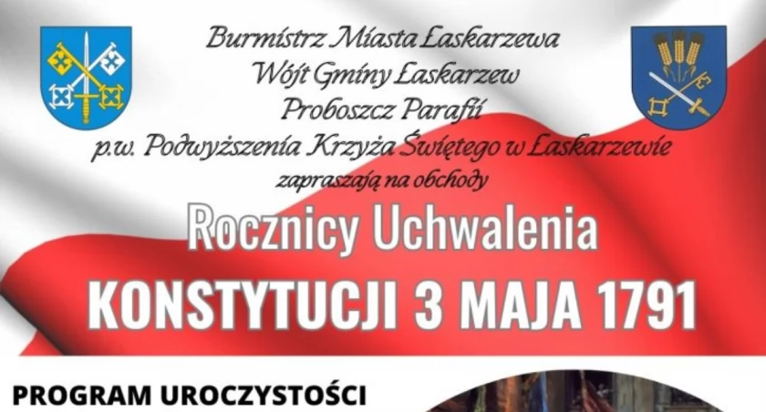 Łaskarzewskie obchody rocznicy uchwalenia Konstytucji 3 Maja