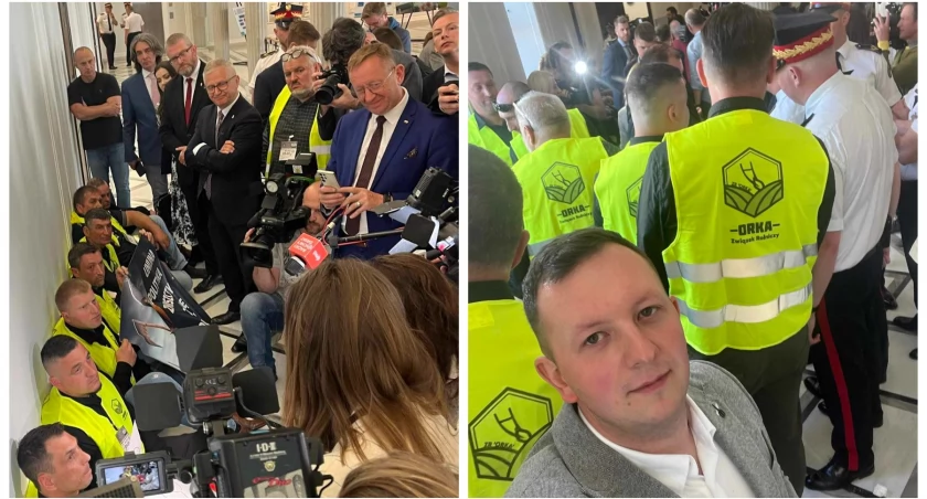 Rolnicy okupują Sejm! 