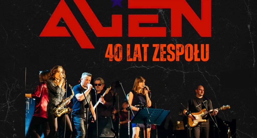 Zespół Alien ma już 40 (szalonych) lat! Jubileuszowy koncert w maju