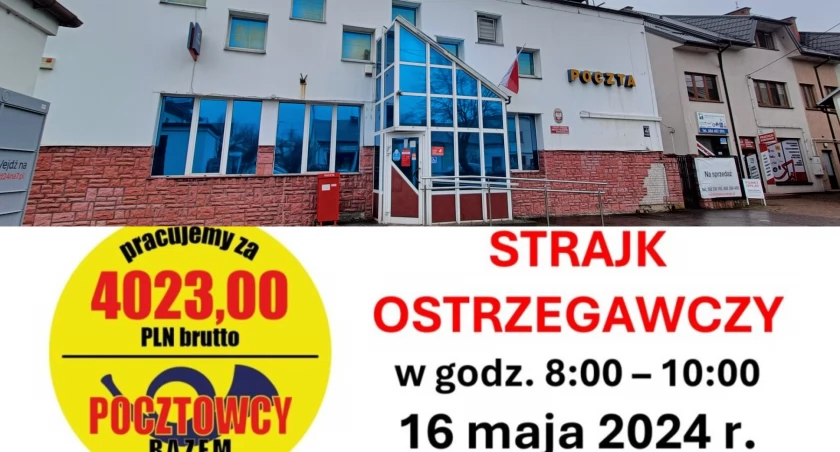 Pocztowcy będą strajkowali