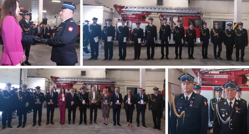 Awanse i odznaczenia w Dzień Strażaka