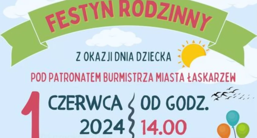 Festyn rodzinny z okazji Dnia Dziecka w Łaskarzewie