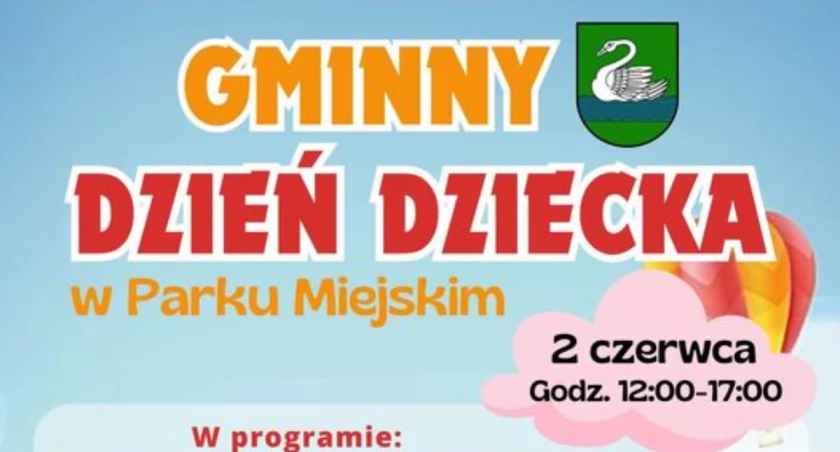 Gminny Dzień Dziecka w parku miejskim
