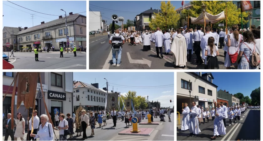Procesje Bożego Ciała przejdą ulicami – Czasowe utrudnienia i apel policji do kierowców!
