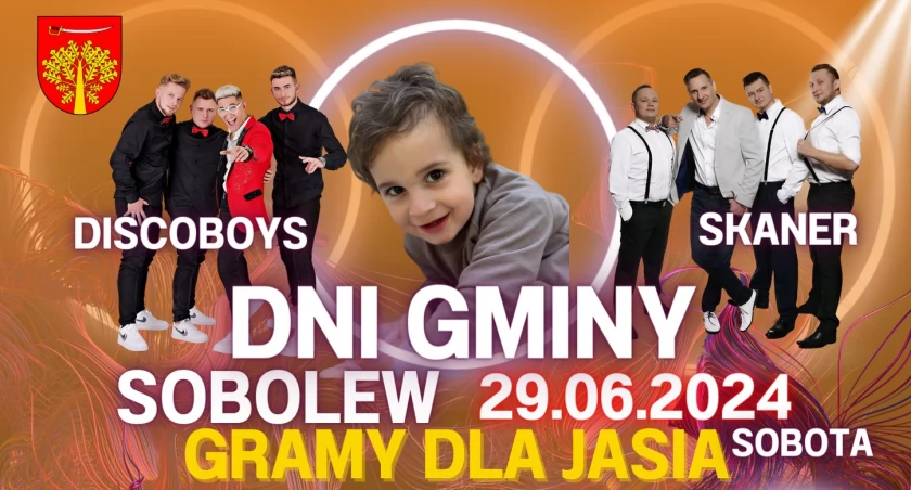 Dni Gminy Sobolew 2024 – Gramy dla Jasia Greli! Program i gwiazdy!