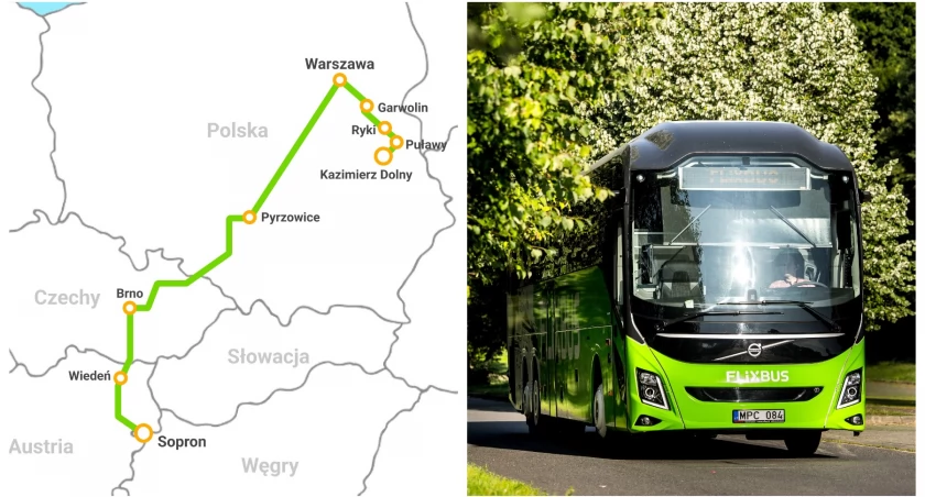 Z Garwolina do Czech, Austrii oraz Węgier! FlixBus uruchomił nową nocną trasę