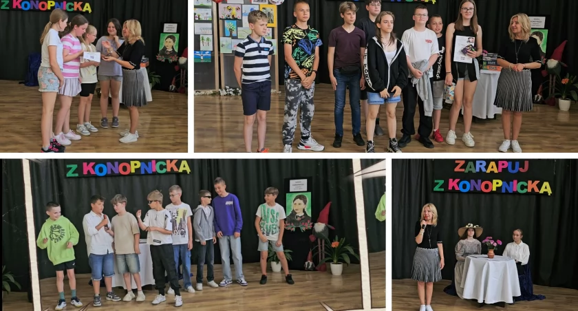 Uczniowie rapowali Konopnicką