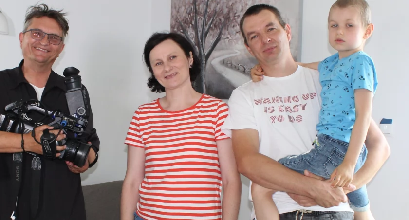 Telewizja z wizytą u Tomcia