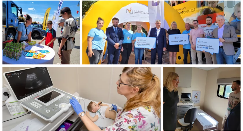 Fundacja Ronalda McDonalda przebadała małych mieszkańców Garwolina