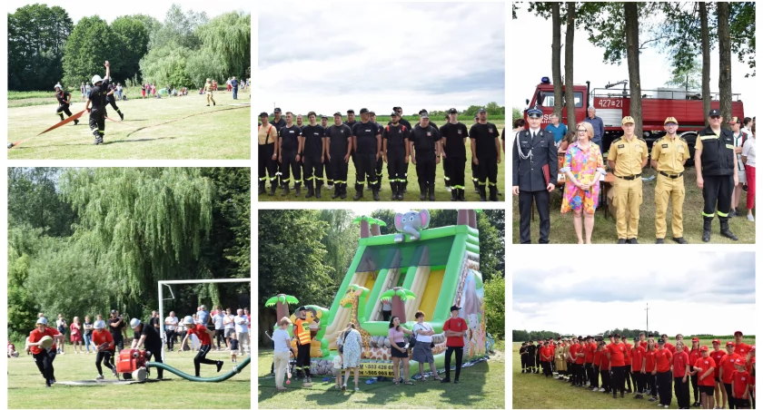 Strażacy rywalizowali w zawodach sportowo-pożarniczych
